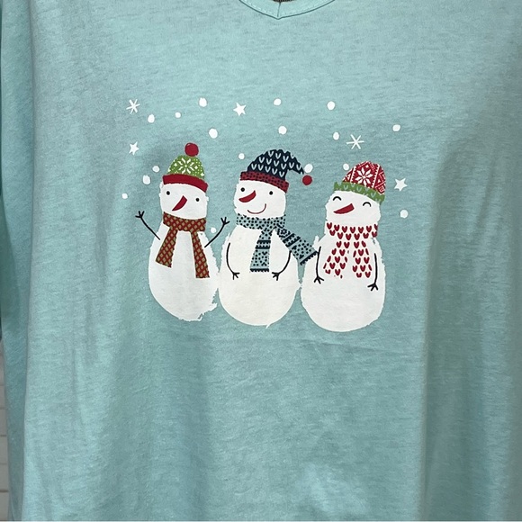 Dreams & Co 1X (22/24) Snowman Pajama Set - Picture 6 of 13